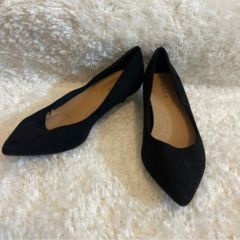 Black kitten heels - Torrid - size 9W